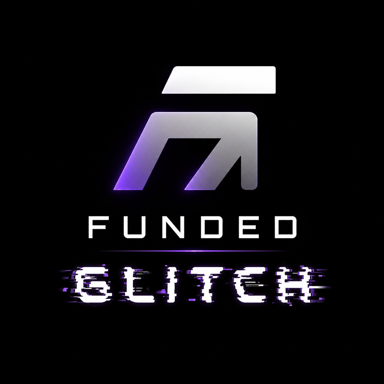 Funded Glitch logo artwork